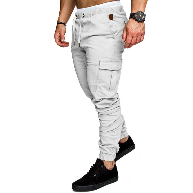 AOKOMELON Men Casual Trousers