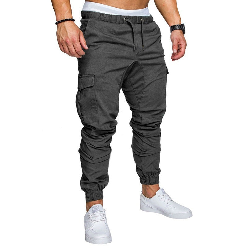 AOKOMELON Men Casual Trousers