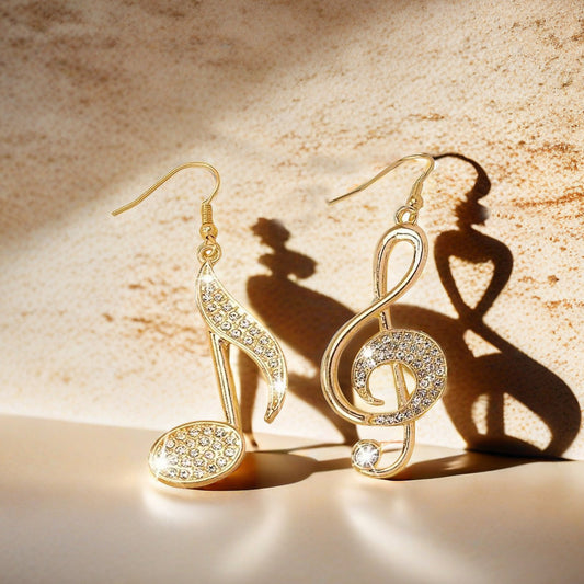 AOKOMELON  Musical Notes Earrings