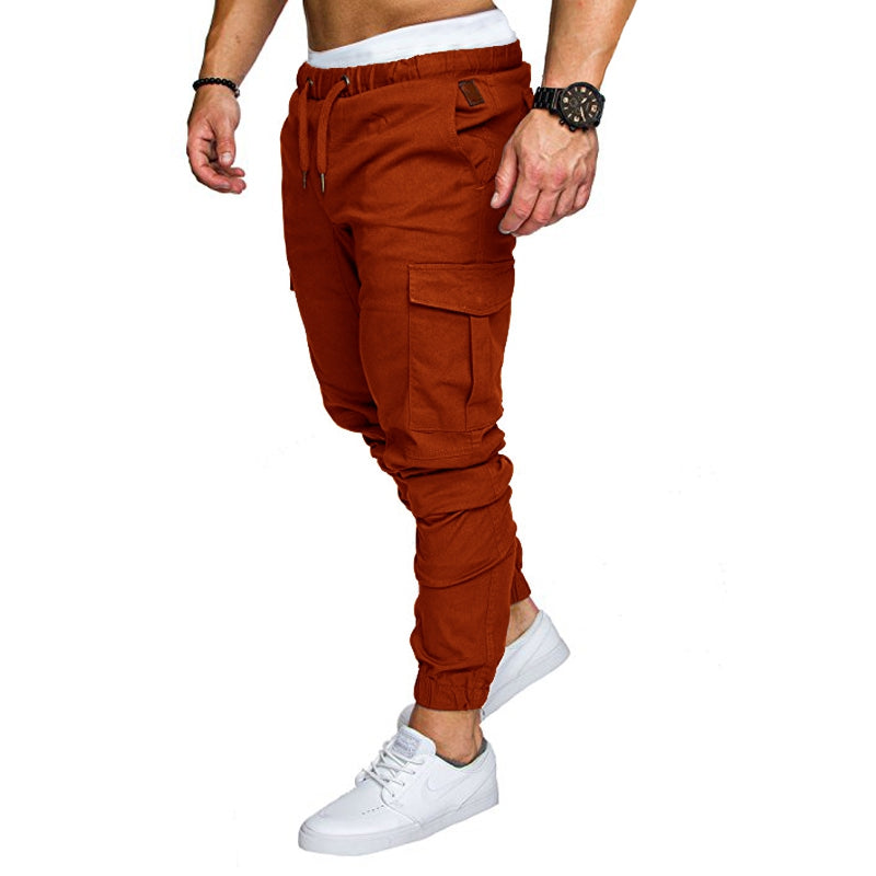 AOKOMELON Men Casual Trousers