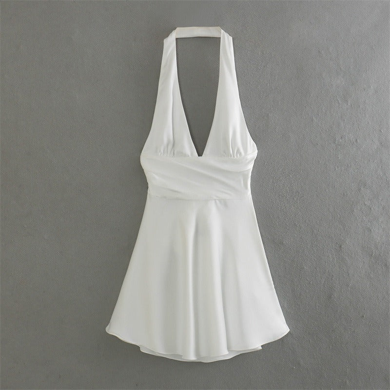 AOKOMELON Backless Dress