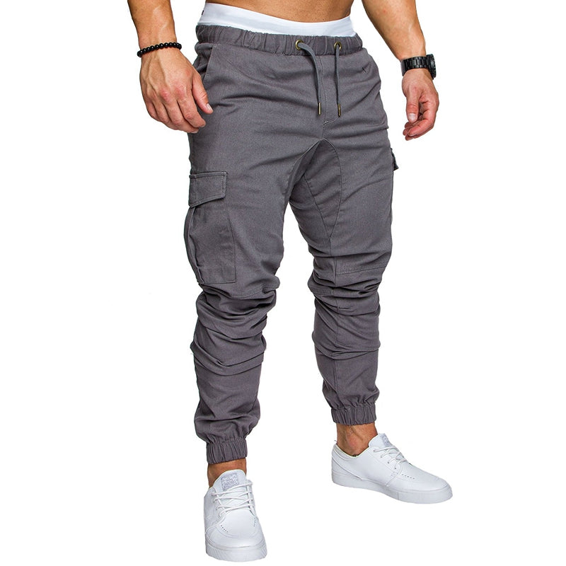 AOKOMELON Men Casual Trousers