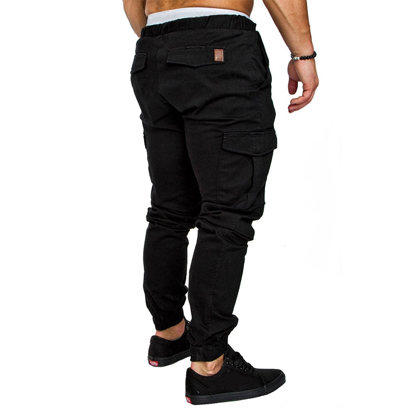 AOKOMELON Men Casual Trousers