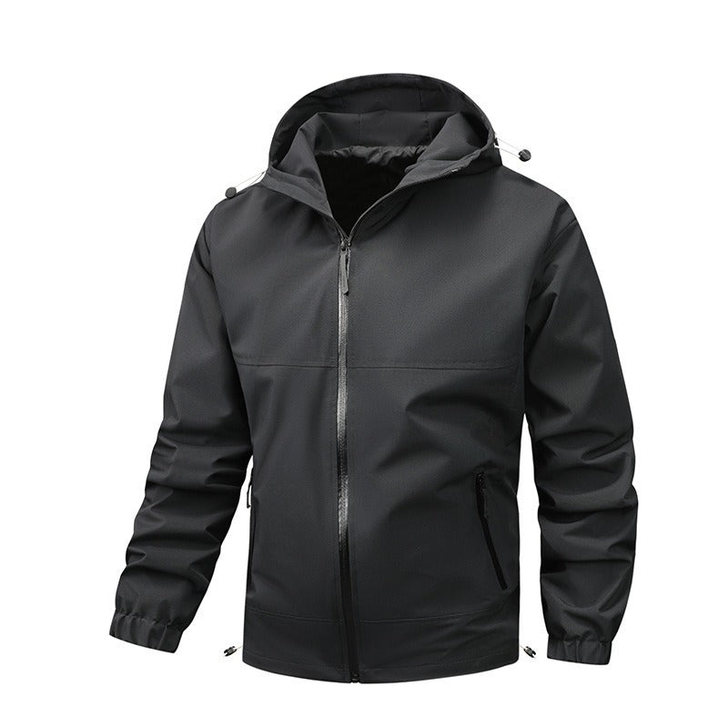 AOKOMELON Men's Hooded Jacket