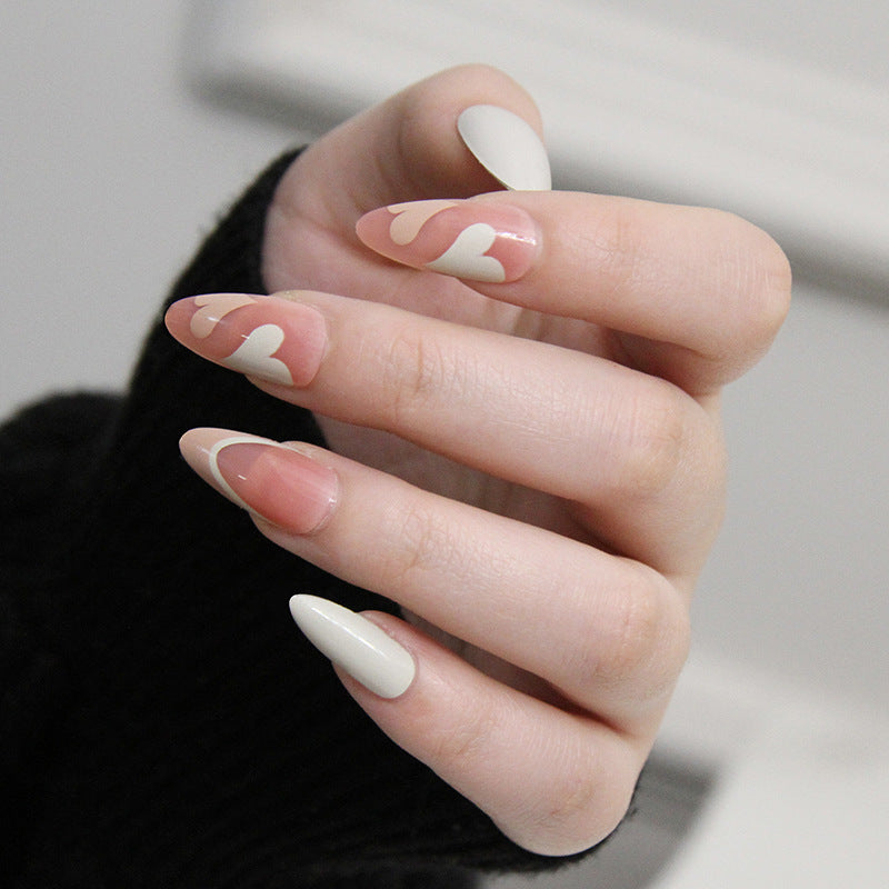 AOKOMELON French Manicure Nails