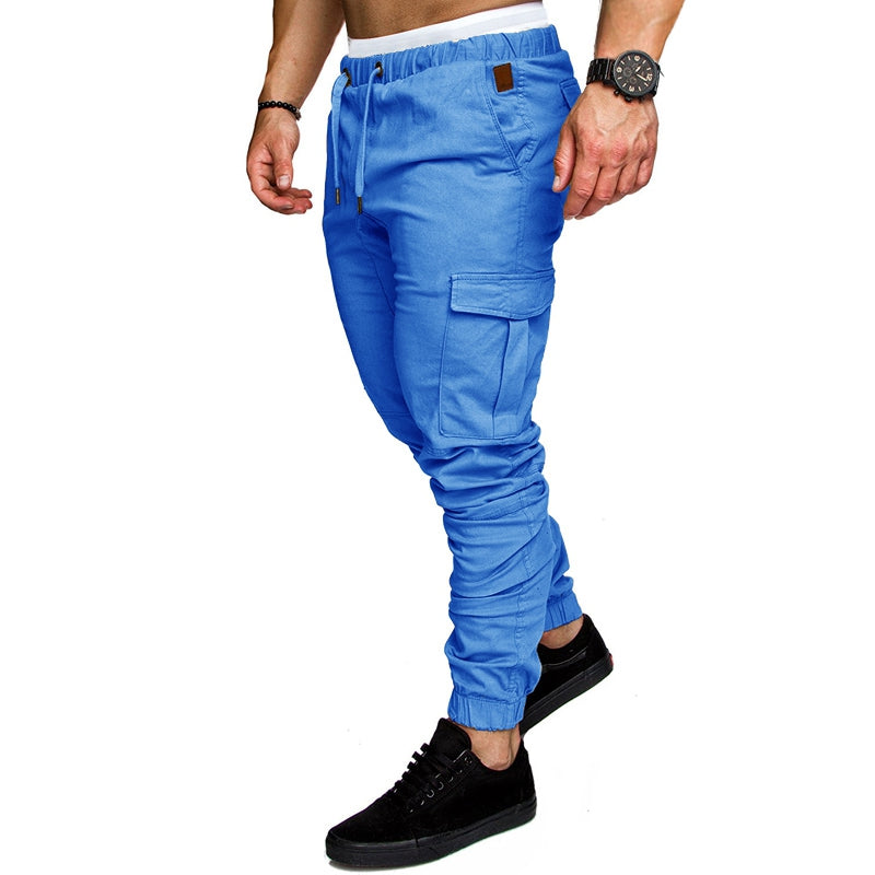 AOKOMELON Men Casual Trousers