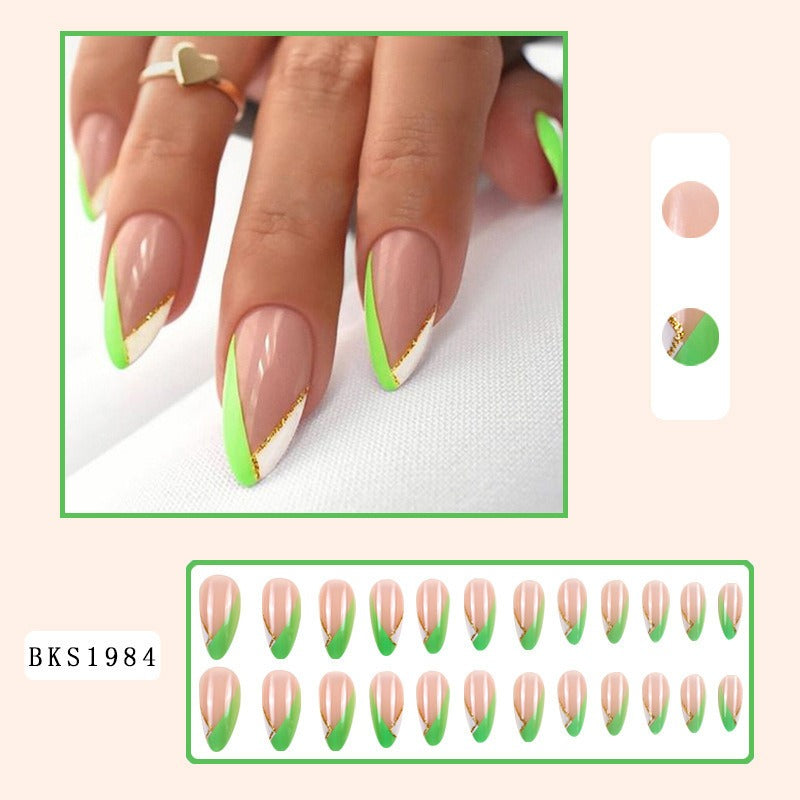 AOKOMELON Styled Almond Nails