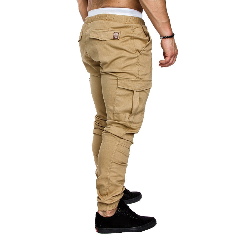 AOKOMELON Men Casual Trousers