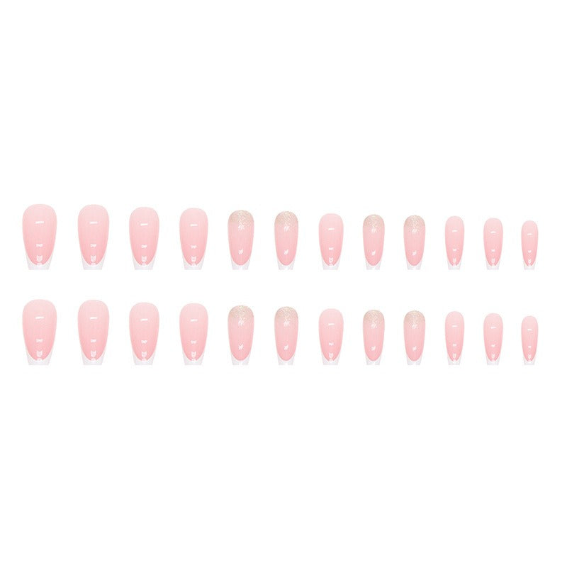 AOKOMELON French Manicure Nails