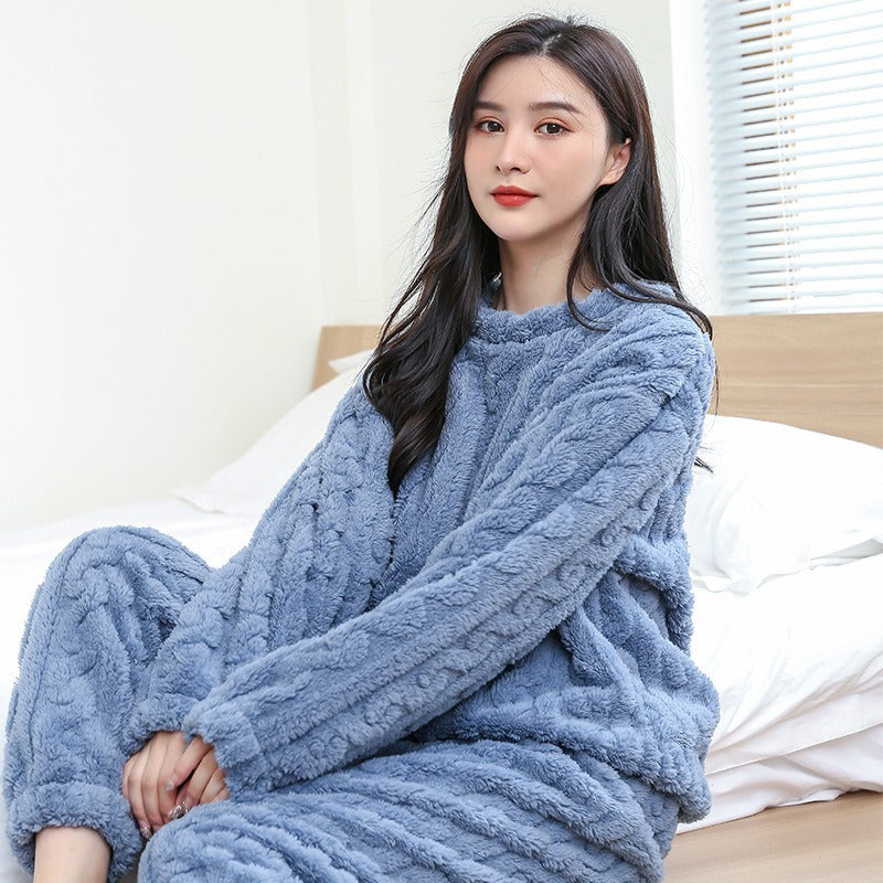 AOKOMELON  Women's Velvet Pajamas