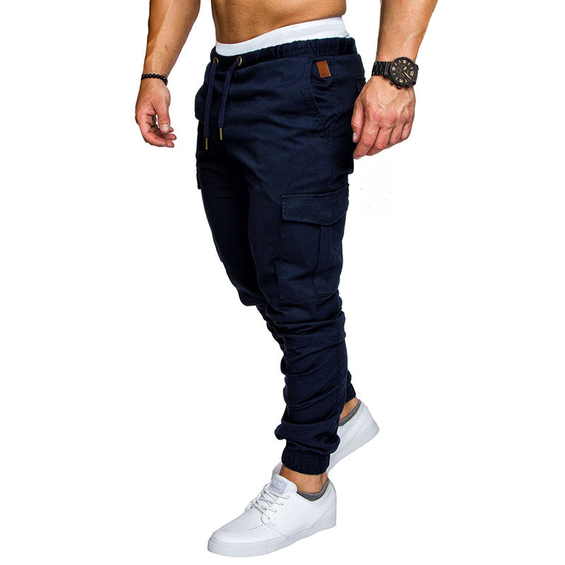 AOKOMELON Men Casual Trousers