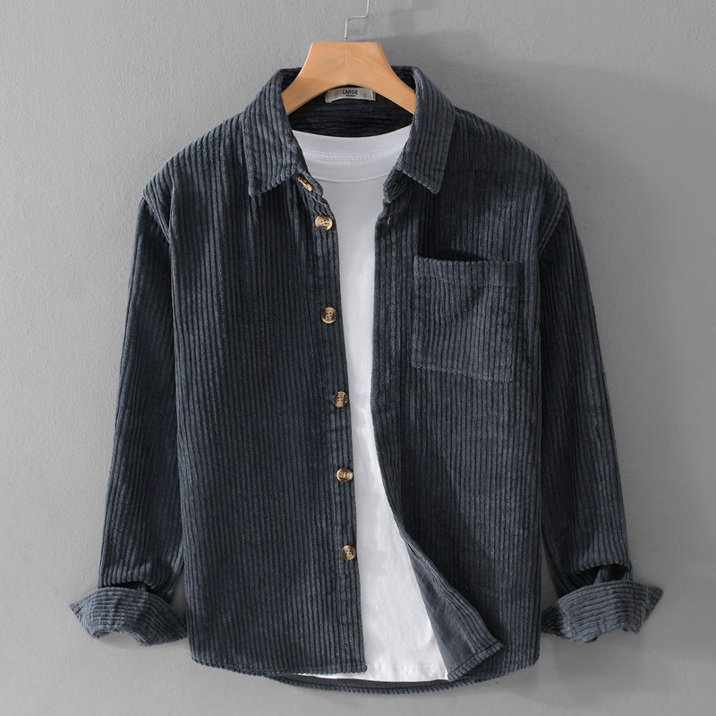 AOKOMELON  Men Casual Shirt