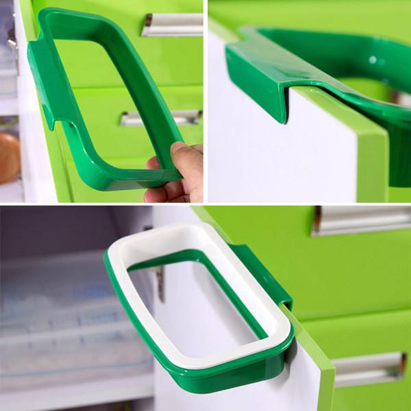 AOKOMELON Solid Hanging Kitchen Trash Holder