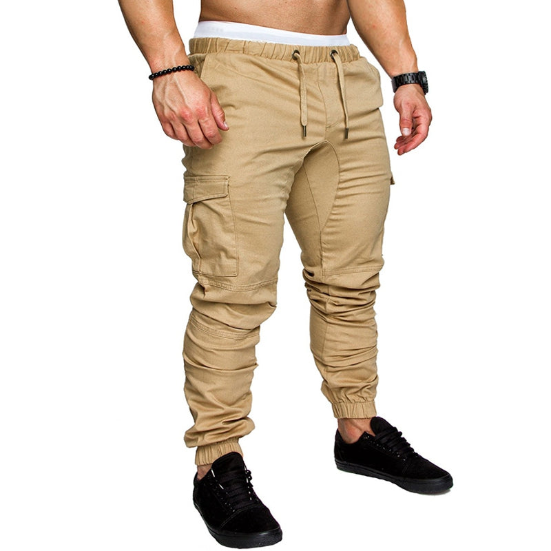 AOKOMELON Men Casual Trousers