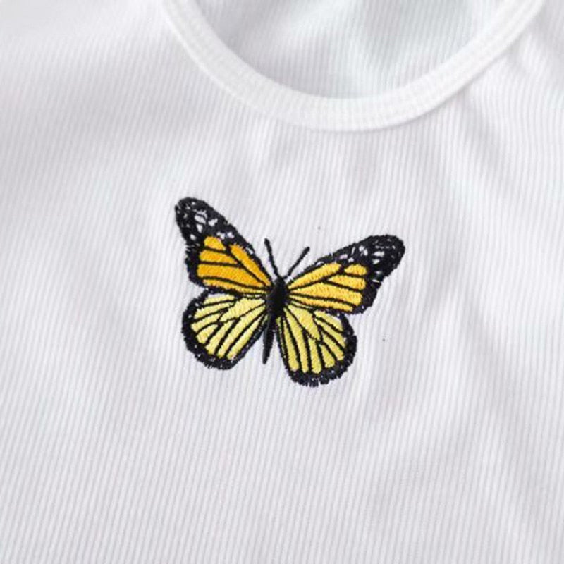 AOKOMELON Butterfy Shirt