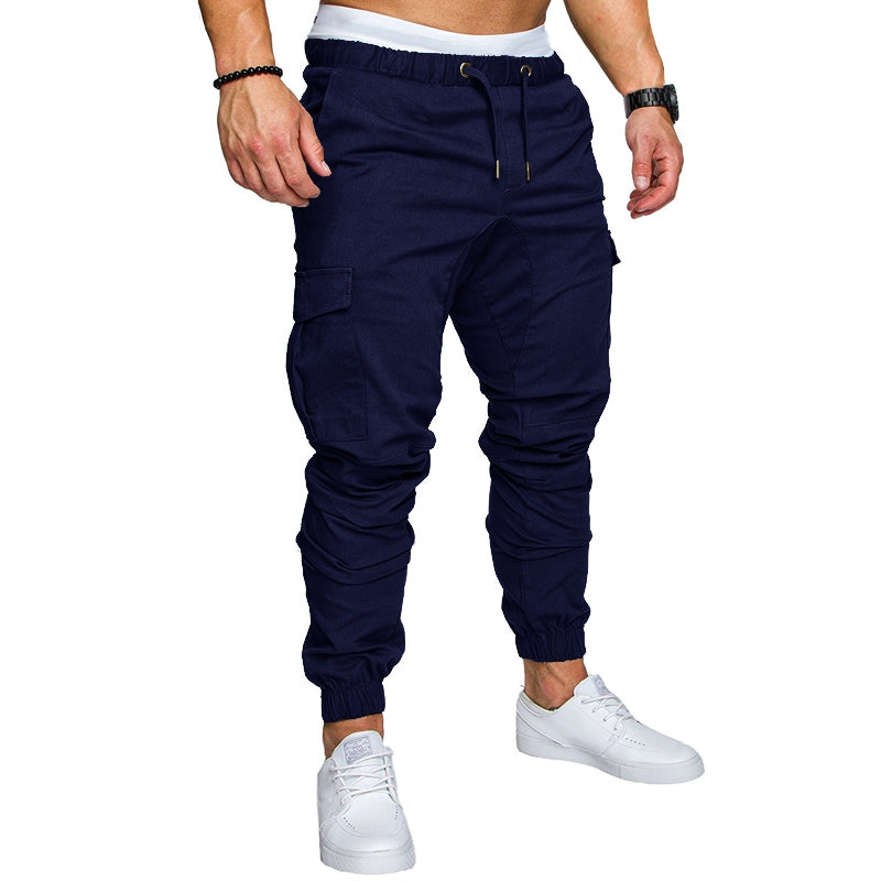 AOKOMELON Men Casual Trousers