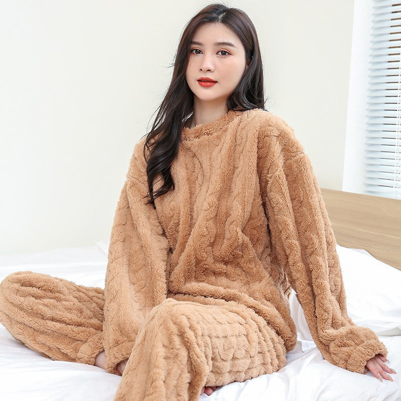 AOKOMELON  Women's Velvet Pajamas