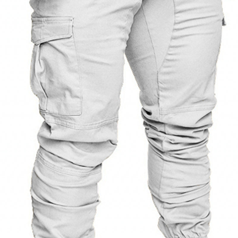 AOKOMELON Men Casual Trousers