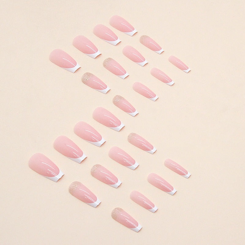 AOKOMELON French Manicure Nails