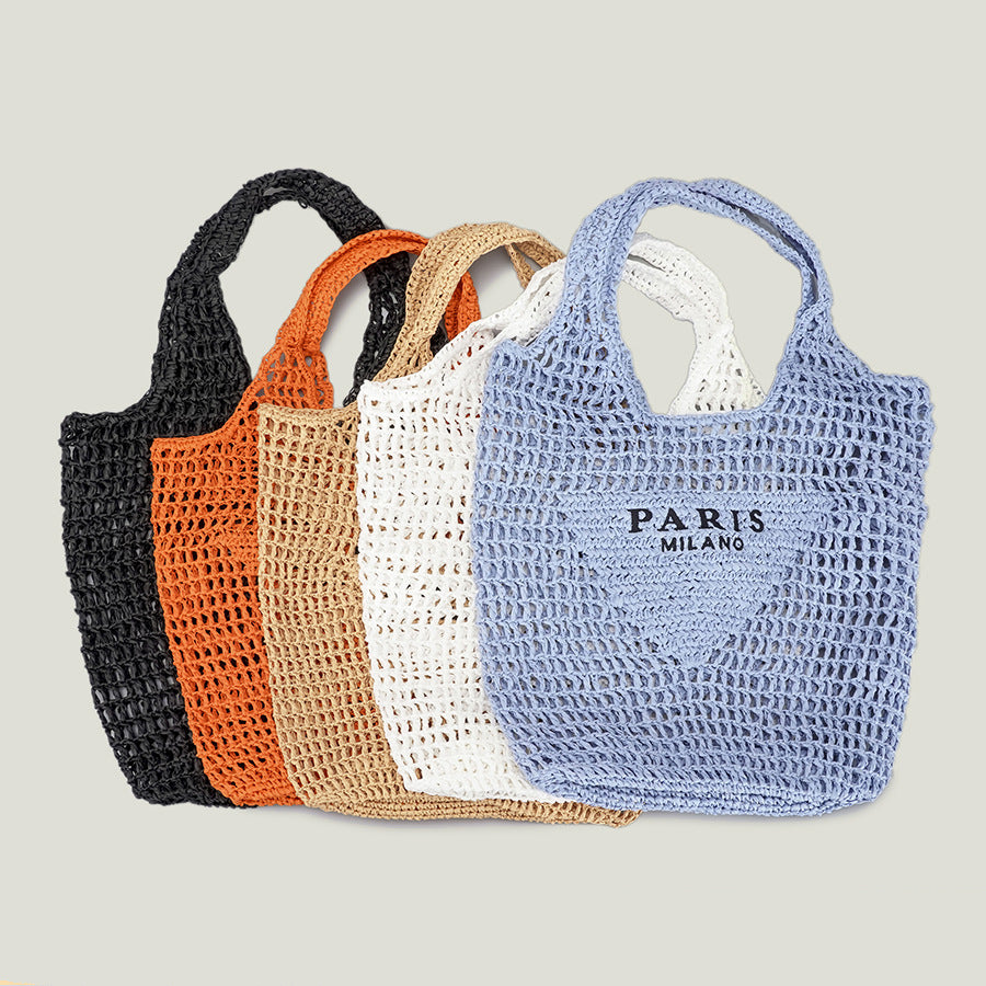 AOKOMELON Retro Knitted Handbag