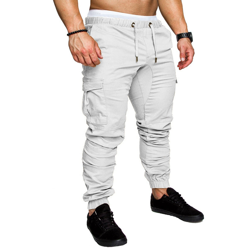 AOKOMELON Men Casual Trousers